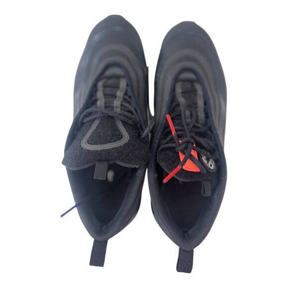 2017 Nike Air Max 97 Ultra Premium Black Rush Blue & Red Running Size 9 - Picture 7 of 8